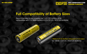 Nitecore New P30 Rechargeable Flashlight (1000 Lumens) - Thomas Tools