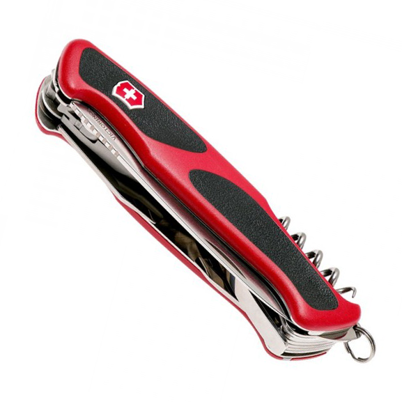 Victorinox Ranger Grip 74 Multitool Plier 0.9723.CB1 (Red/Black)