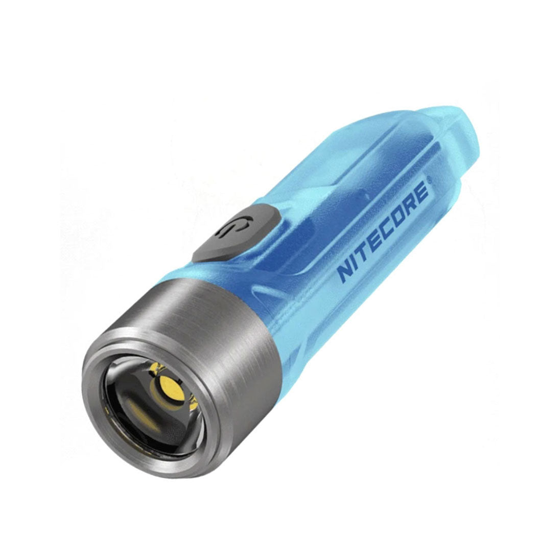 Nitecore TIKI GITD Blue Keychain Rechargeable Flashlight (300 Lumens)