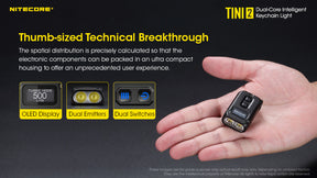 Nitecore TINI 2 Keychain Rechargeable Flashlight (500 Lumens) (2 Versions)