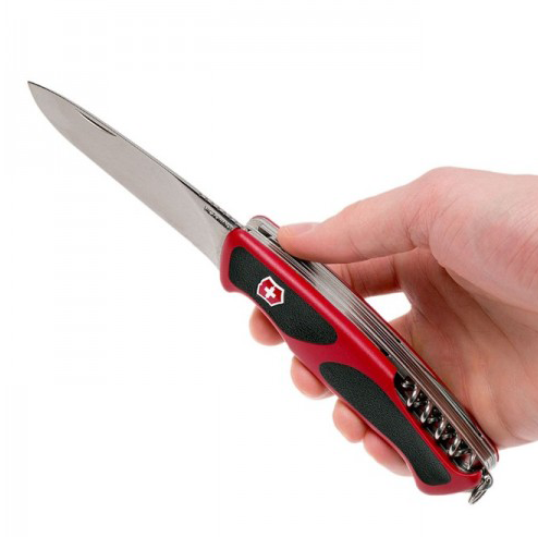 Victorinox Ranger Grip 74 Multitool Plier 0.9723.CB1 (Red/Black)
