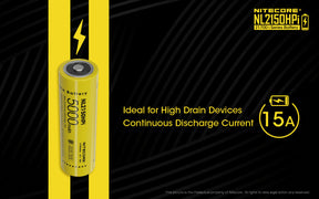 Nitecore Battery 21700 NL2150HPi