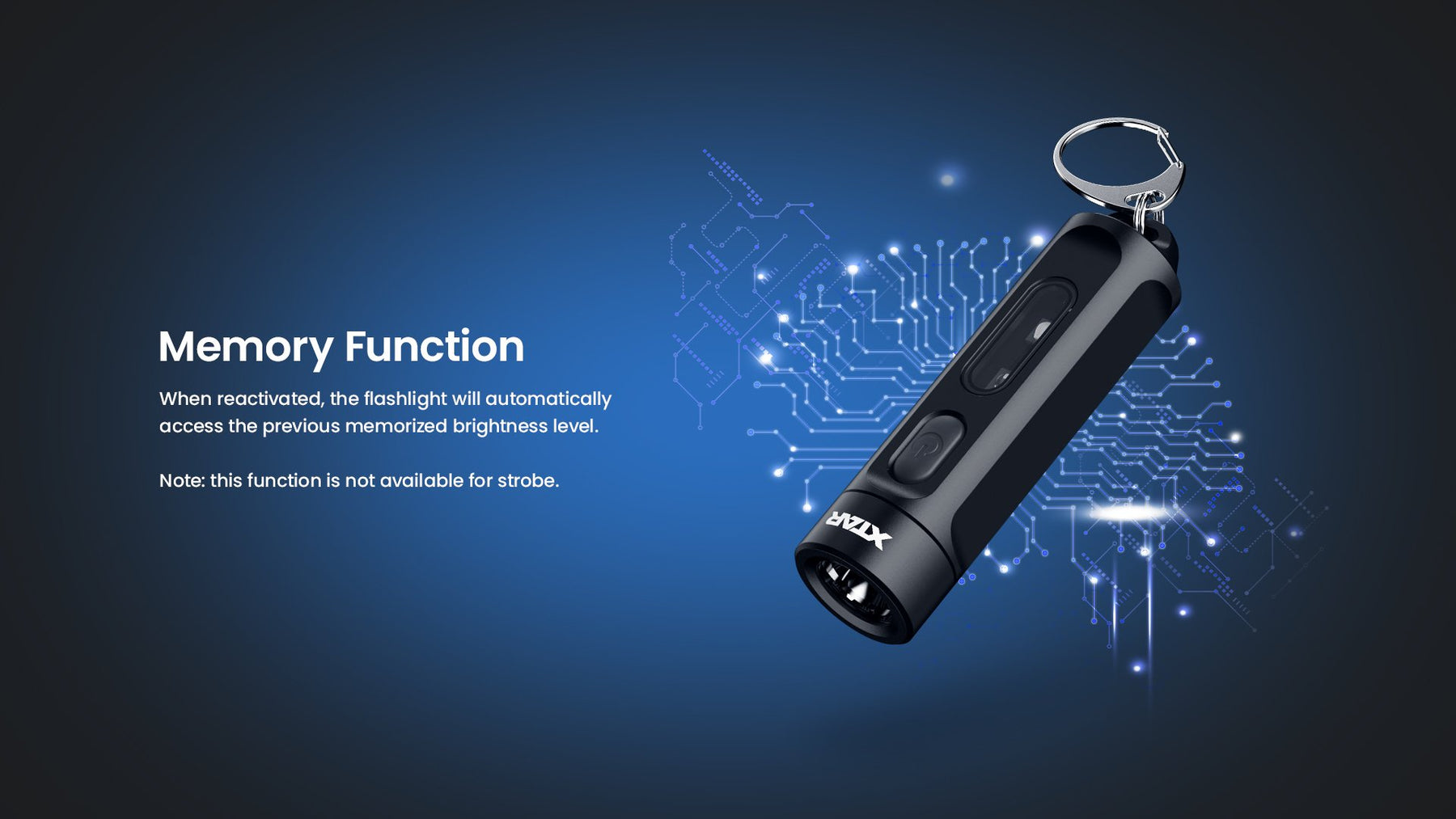 Xtar T1 Keychain Flashlight (500 Lumens)