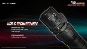 Nitecore P10i USB Rechargeable Flashlight (1800 Lumens)