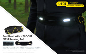 Nitecore UT05 Ultra Lightweight Outdoor Waist Light (400 Lumens)