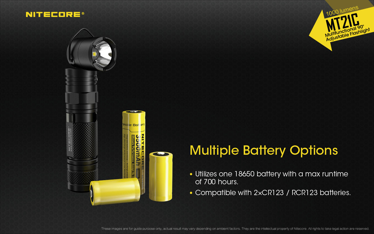 Nitecore MT21C LED Flashlight (1000 Lumens) - Thomas Tools