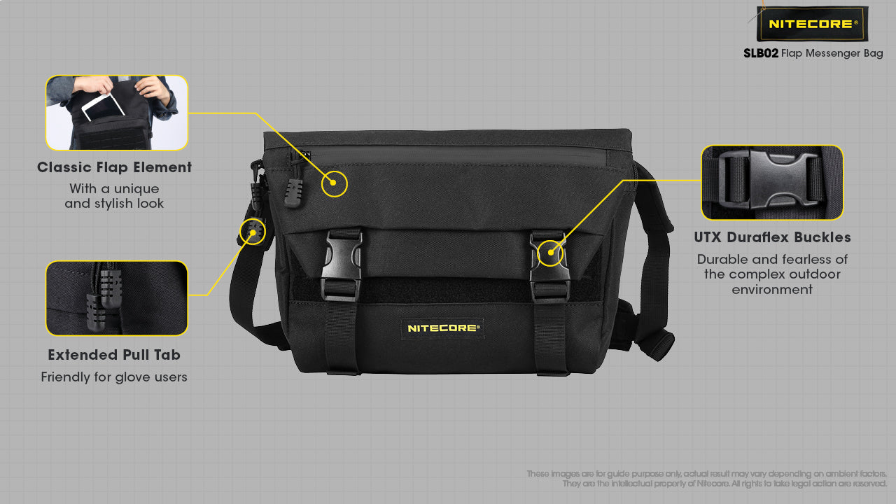 Nitecore Flap Messenger Bag SLB02