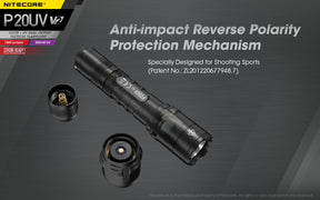 Nitecore P20UV V2 Flashlight (1000 Lumens)