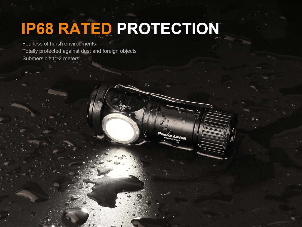 Fenix LD15R USB Rechargeable Flashlight (500 Lumens) - Thomas Tools