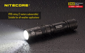 Nitecore EC23 LED Flashlight (1800 Lumens) - Thomas Tools