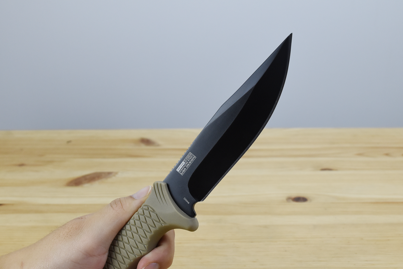 Tac Force 012 Fixed Blade (Tan Handle)