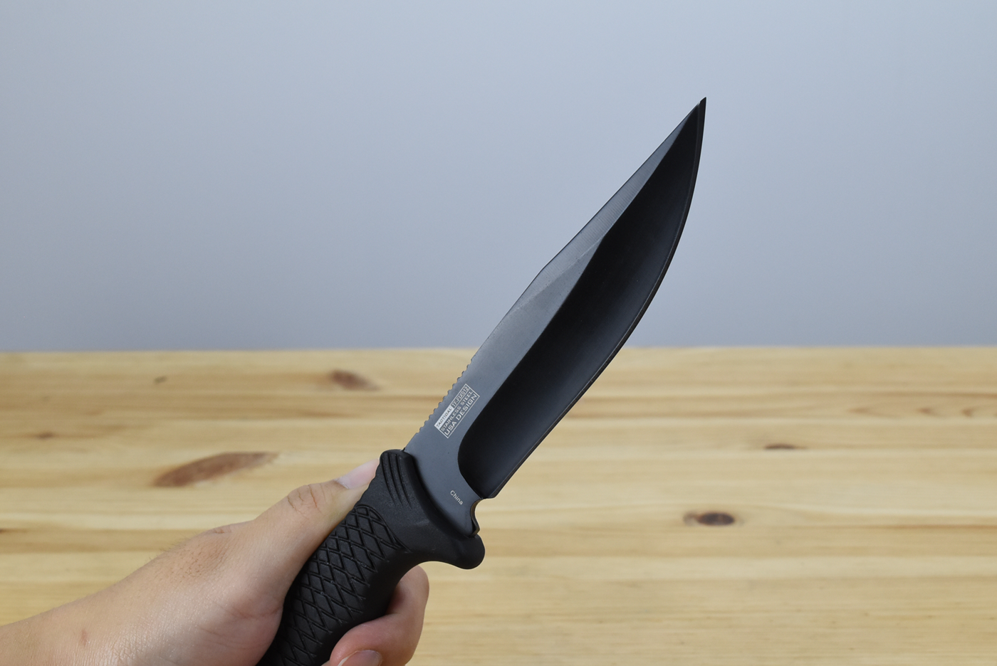 Tac Force 012 Fixed Blade (Black Handle)