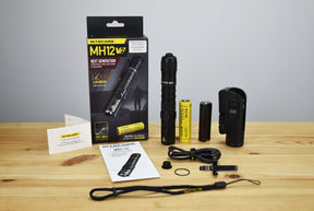 Nitecore MH12 V2 LED Rechargeable Flashlight (1200 Lumens)