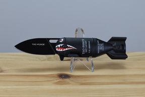 Tac Force 1039 WWII Shark Assisted EDC Folding Knife (Black)