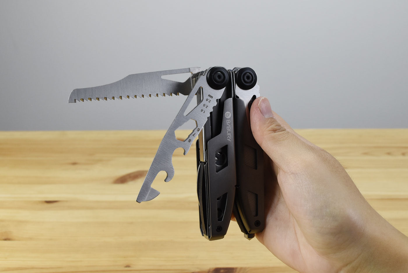 Bibury Plier Multitool (18-in-1) Titanium Finish