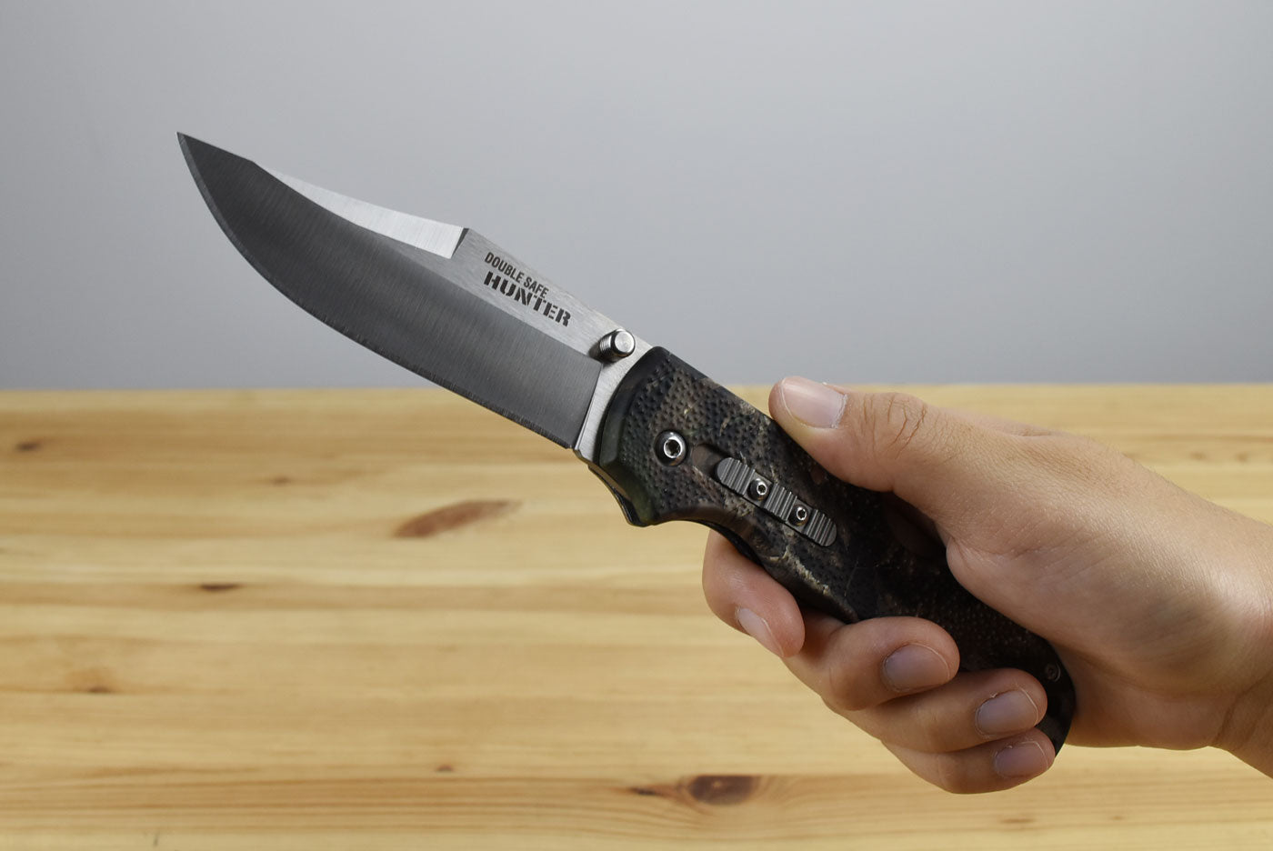 Cold Steel Double Safe Hunter Folding Blade (Camouflage Handle)