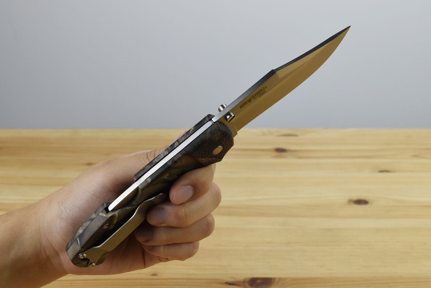 Cold Steel Double Safe Hunter Folding Blade (Camouflage Handle)