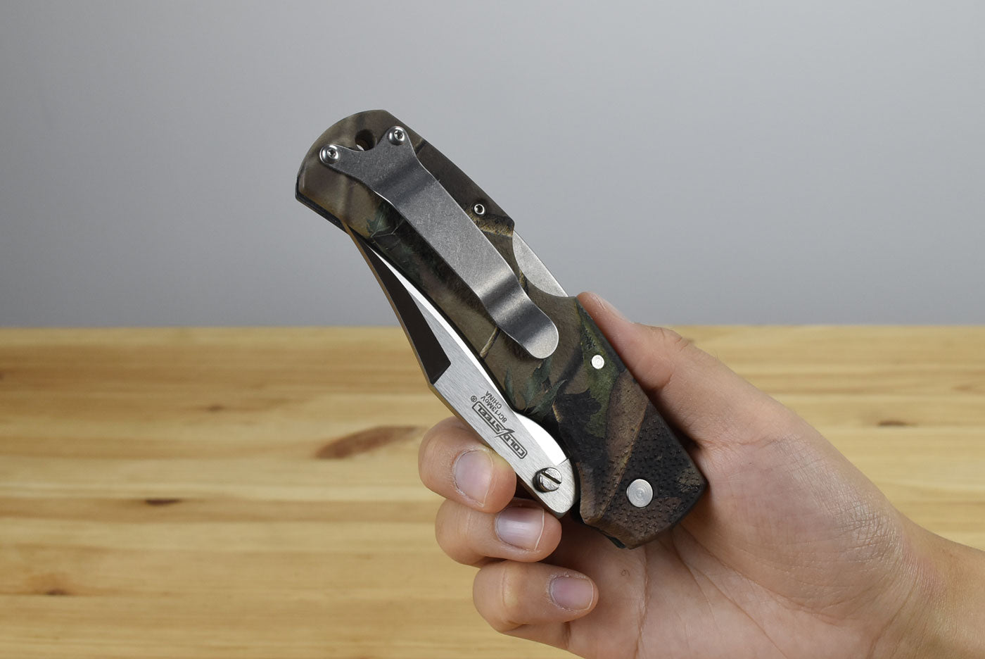 Cold Steel Double Safe Hunter Folding Blade (Camouflage Handle)