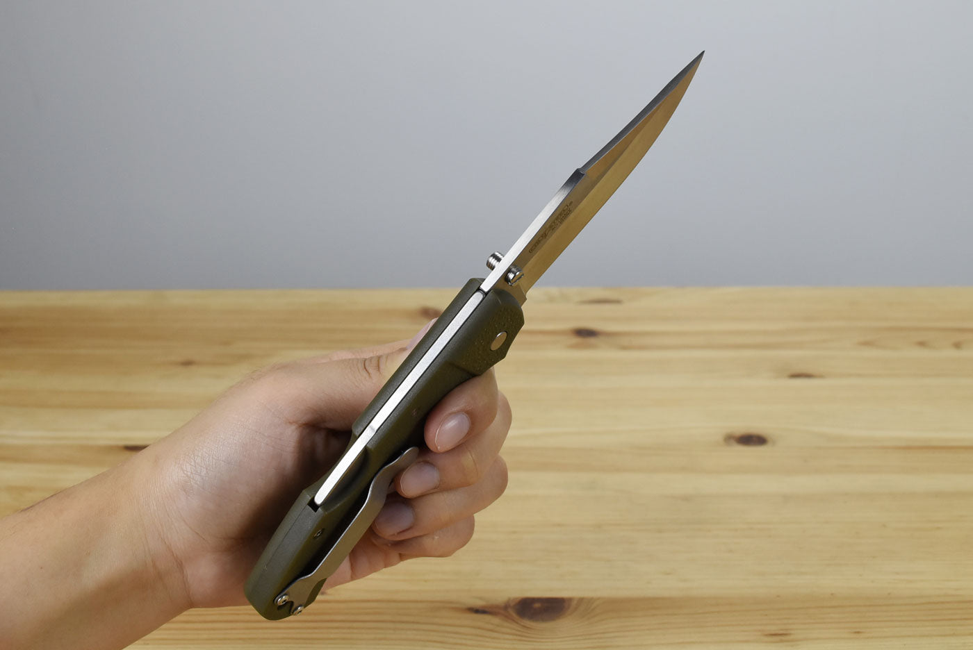 Cold Steel Double Safe Hunter Folding Blade (OD Green Handle)