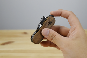 Victorinox Nail Clip Wood 580 Multitool Pocket Knife 0.6461.63