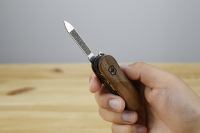 Victorinox Nail Clip Wood 580 Multitool Pocket Knife 0.6461.63
