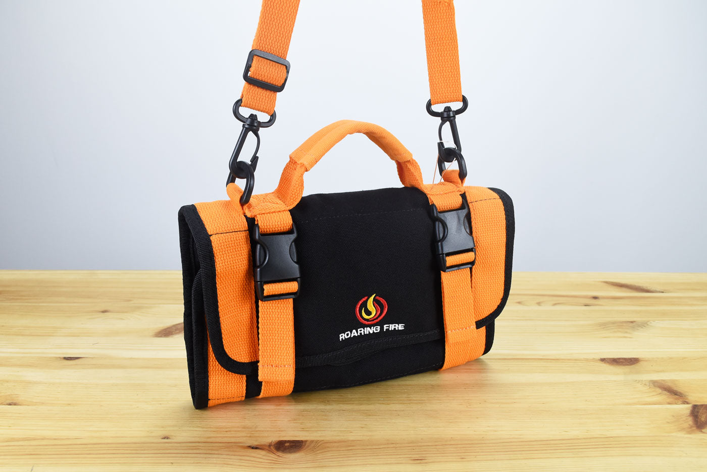 Roaring Fire Bonfire Modular Tool Roll Bag