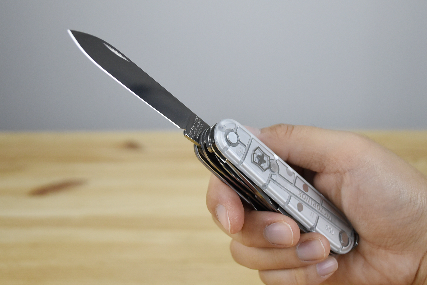 Victorinox Huntsman Silver Tech Swiss Army Knife at Swiss Knife Shop