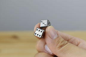 LionSteel Accessory Acorn Dice (Stainless Steel)