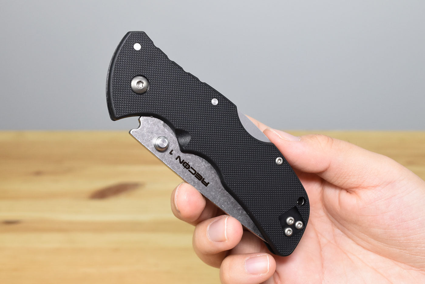 Cold Steel Mini Recon 1 Tanto Point Folding Blade (AUS10A)