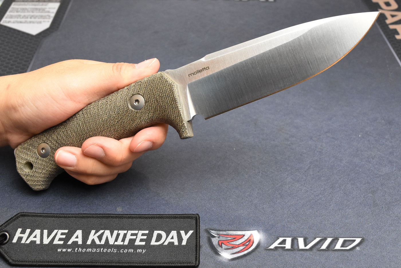 LionSteel T5 (Green Canvas Handle)