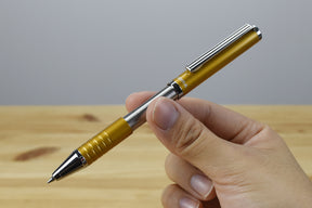 Zebra Expandable Stainless Personalized EDC Pen (6 Versions)