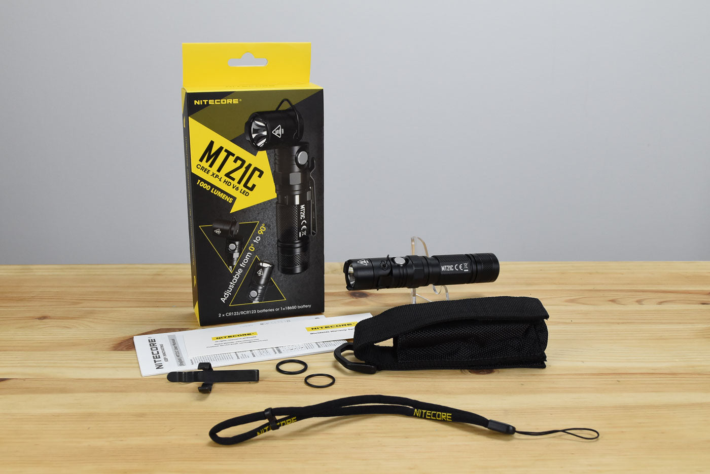 Nitecore MT21C LED Flashlight (1000 Lumens)