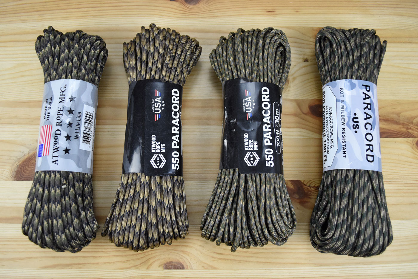 Atwood 550lbs Paracord 7 cores 100ft (Cavalry)