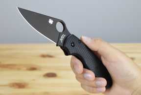 Spyderco C223PBBK Para 3 (Black Blade)