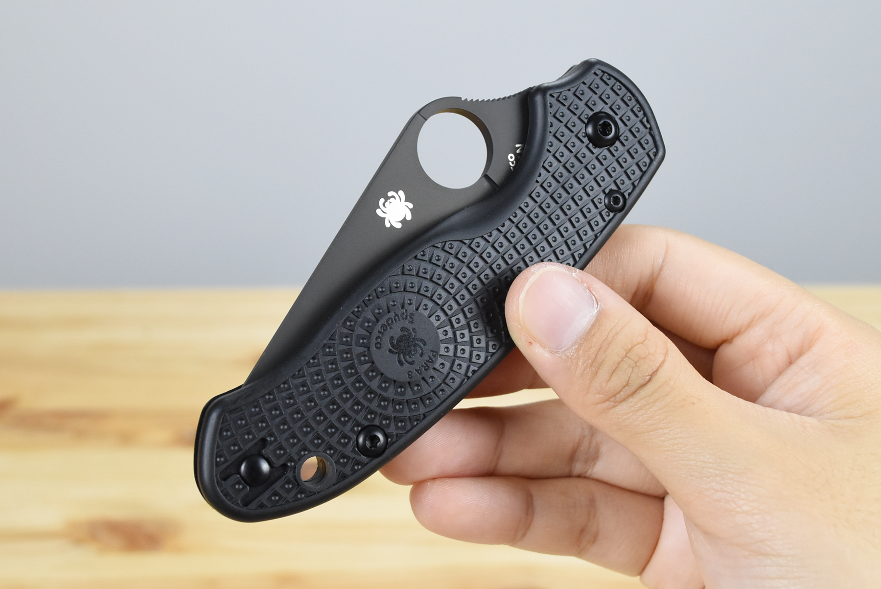 Spyderco C223PBBK Para 3 (Black Blade)