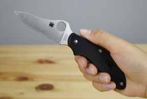 Spyderco C94PBK3 UK Penknife Drop Point