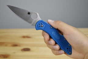 Spyderco C11FPBL Delica 4 FRN (Blue)