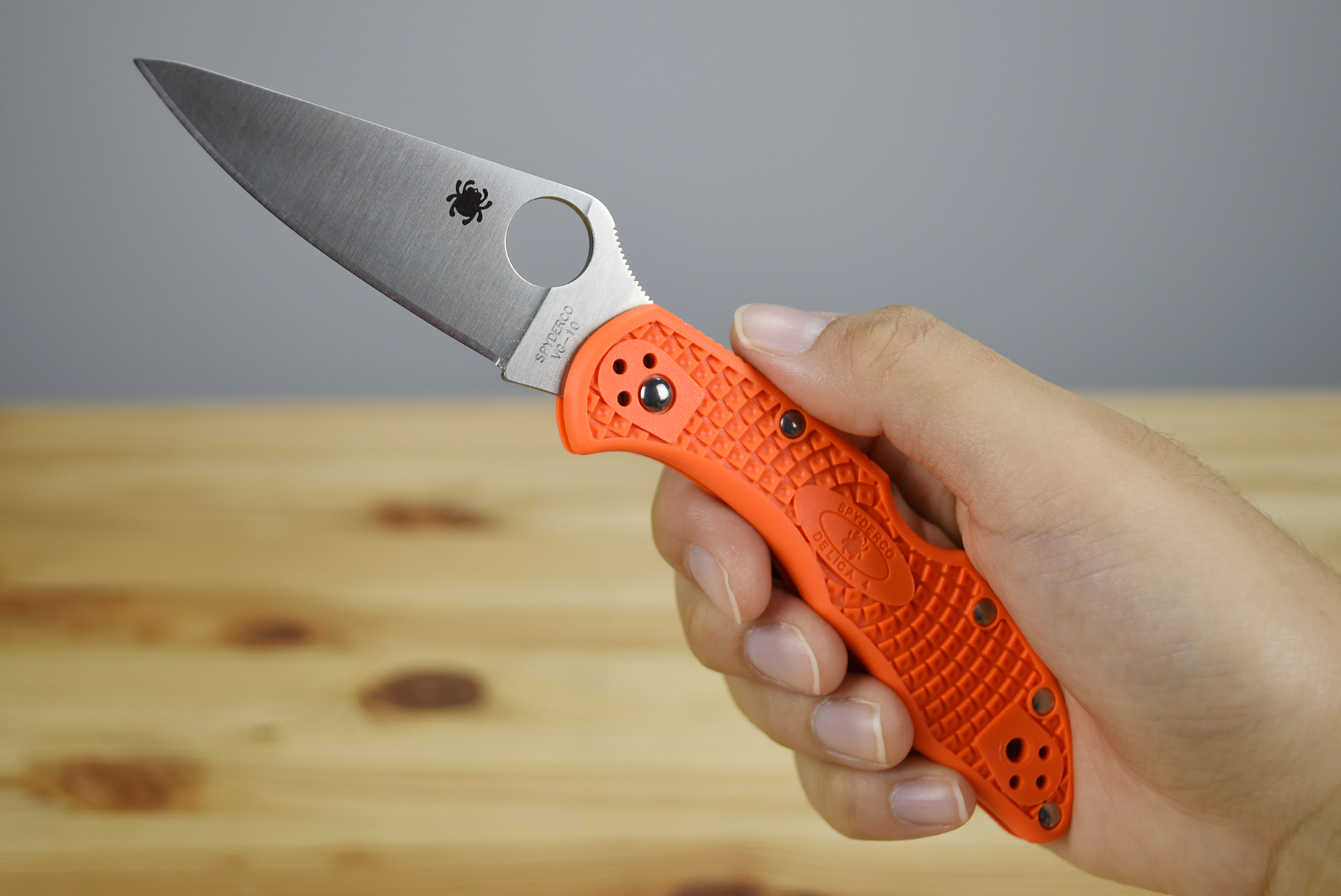 Spyderco C11FPOR Delica 4 FRN (Orange)