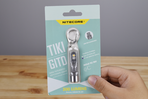 Nitecore TIKI GITD LED Keychain Rechargeable Flashlight (300 Lumens)