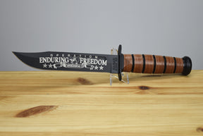 Ka-Bar 9169 USMC OEF Afghanistan Fixed Blade