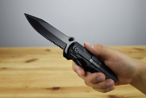 Bibury Plier Folding Knife Multitool (5-in-1) Black