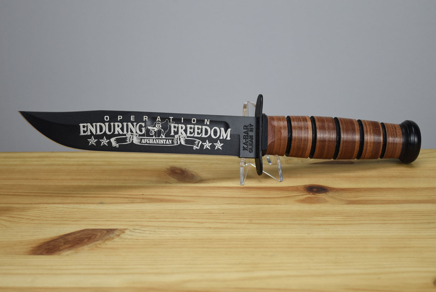 Ka-Bar 9168 US Army OEF Afghanistan Fixed Blade