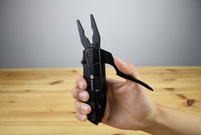 Bibury Plier Folding Knife Multitool (5-in-1) Black