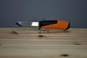 Fiskars Heavy Duty Knife with Sharpener - Thomas Tools