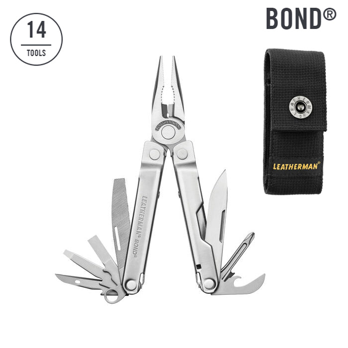 Leatherman Bond Multitool (Stainless Steel Handle)