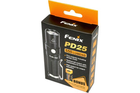 Fenix PD25 XP-L LED Flashlight (Black) (550 Lumens)