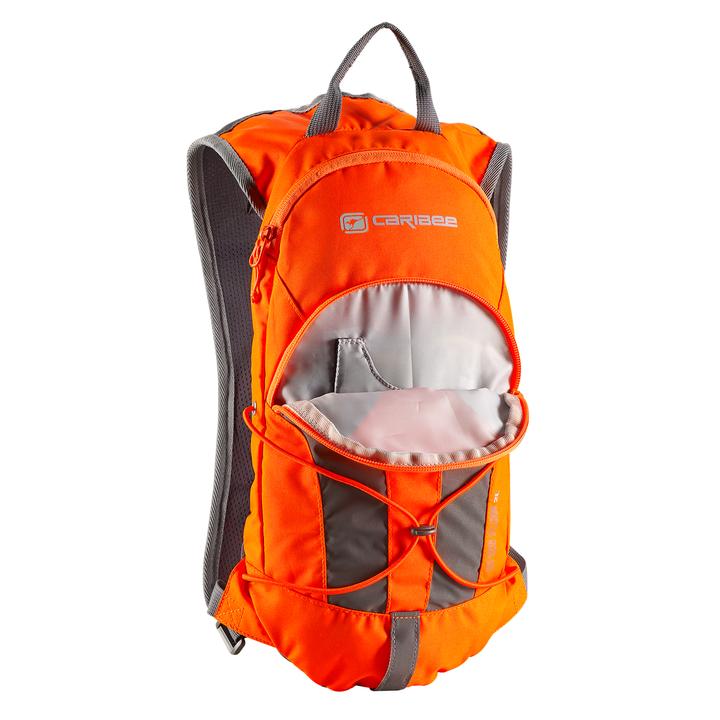 Caribee Stinger 2L Hi Vis Hydration Orange Backpack