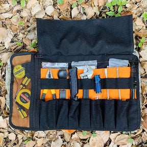 Roaring Fire Bonfire Modular Tool Roll Bag