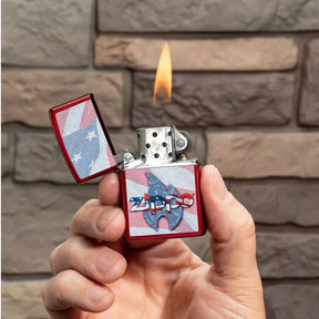 Zippo American Flag 49781 Zippo Flag Design Lighter