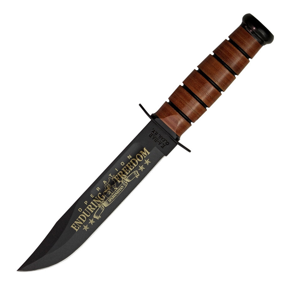 Ka-Bar 9168 US Army OEF Afghanistan Fixed Blade